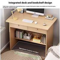 Bureau d'ordinateur simple pour adultes et enfants pour chambre ou salon baie vitrée bureau de chevet