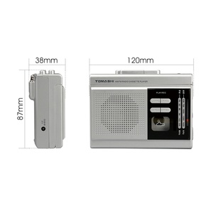 Reproductor de Casetes AM FM al por Mayor con Grabación de Voz, Reproductor de Casetes con Tarjeta TF, Walkman con Logotipo Personalizado de Fábrica y Color Personalizado - Product Image 2