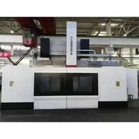 Haute précision VTM5916 Centre de tournage de fraisage vertical à double colonne Tour CNC robuste avec système Fanuc Type de table mobile