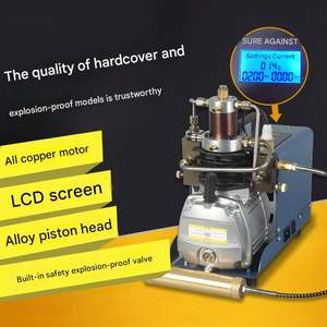 300 Bar Tragbarer Hochdruck-Luftkompressor, 30MPA Elektrische Pumpe für Tauchen, Paintball, <span class=keywords><strong>PCP</strong></span> und Luftgewehr-Nachfüllung - Product Image 3