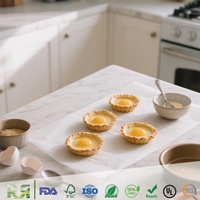 Papier Glassine Translucide Blanc et Coloré Écologique 19-220 g/m² en Pâte de Bois, Surface Lisse, Qualité Alimentaire, Anti-humidité, Rouleau Jumbo
