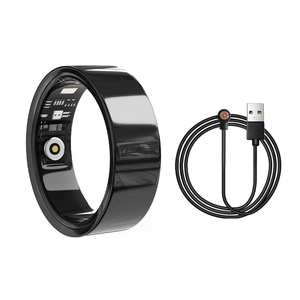 Nouvelle bague intelligente pour hommes et femmes, étanche, NFC, en céramique, moniteur de fréquence cardiaque, longue durée de vie de la batterie, multi-sports, réveil, alarme - Product Image 3