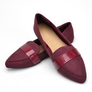 Spring and Summer Pointy Single <strong>Shoe</strong> <strong>Women</strong> Cloth Flat <strong>Shoe</strong> <strong>Boat</strong> - Product Image 6