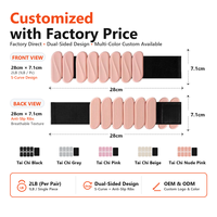 Bandes de poids incurvées en silicone personnalisées, antidérapantes, portables, réglables, étanches, pour chevilles et poignets, pour femmes, Pilates