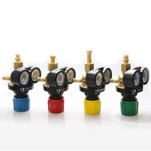 Régulateur de pression Victor American série ESS SR450 pour oxygène et acétylène, manomètre, vanne de réduction de pression pour oxygène et acétylène - Product Image 1