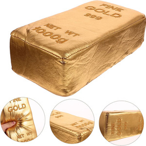 6659 Blocs de construction en mousse douce en forme de <span class=keywords><strong>brique</strong></span> d'or simulée, jouet amusant pour enfants, jeu interactif, jouets en peluche en forme de <span class=keywords><strong>brique</strong></span> d'or - Product Image 4