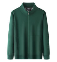 Veste Softshell Unisexe à Col Montant pour Homme, 340 GSM, Coupe-Vent Décontracté avec Fermeture Éclair, Service OEM, 4 Couleurs Disponibles