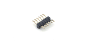 Conector de pin header de paso de 1.27mm, de una sola fila, SMT, ancho total de las patas de soldadura 7.8mm, H:1.5mm, 1*6p - Product Image 6