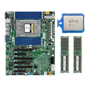 CPU Supermicro 7302P y AMD EPYC 2133P con 8*8GB P RAM Múltiples opciones Socket SP3 DDR4,16SATA3 3*1/2 - Product Image 2