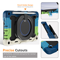 En gros Anti-chute Lourd Silicone De Protection PC À l'épreuve Des Enfants Stand Tablet Case Cover pour Samsung Galaxy Tab A9 A11 8.7 Pouces 2023