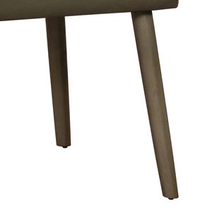 Chaises de salle à manger rembourrées en chêne gris gris et gris DB, lot de 2 avec dossier confortable - Product Image 5