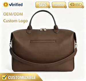 Sac à dos de travail convertible en cuir végétalien personnalisé avec des poches pour biberons, sac fourre-tout à bandoulière pour les voyages, les essentiels pour bébé, sac quotidien - Product Image 1