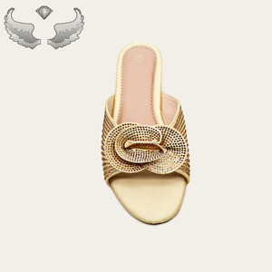 Sandales et pantoufles pour femmes de haute qualité, style vintage rétro décontracté, légères et durables, avec paillettes, nouvelle collection été - Product Image 5