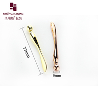 Spatula Wajah Logam Kustom Pencampur Krim Wajah Kosmetik Mini Spatula