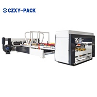 Fabrication entièrement automatique de boîtes en carton ondulé Stitcher