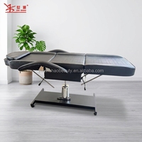 Table de massage hydraulique professionnelle réglable avec base robuste, idéale pour les cliniques de médecine esthétique et les salons de beauté