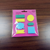 Prix usine Offre Spéciale bloc-Notes collant multi couleurs Notes autocollantes logo Personnalisé imprimé pense-bête
