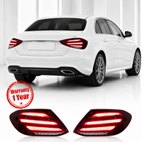 Conjunto de Luces Traseras LED Súper Brillantes para Mercedes Benz Clase E W213 2016-2020, Conexión Plug and Play, Señal de Giro Dinámica