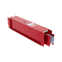 Canal de distribution basse tension à emballage dense 400A-1600A, résistance au feu 180 min, IP66, boîtier en aluminium, barre en cuivre