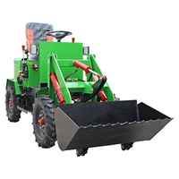 Traktor Mini dengan Loader Front End Wheel Loader