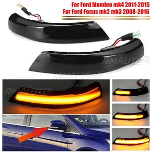 ไฟเลี้ยว LED แบบไดนามิกสำหรับกระจกมองข้าง สำหรับรถฟอร์ด โฟกัส 2 3 Mk2 Mk3 มอนเดโอ Mk4 ปี 08-16 - Product Image 1