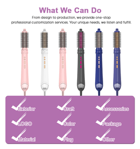 Cinq Plus nouveau Style Airstyler 7 6 5 en 1 Air outils de coiffure électrique bouclés Styler sèche-cheveux multifonctionnel brosse à Air chaud - Product Image 5