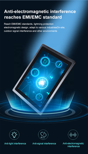 Bisel de 3mm IP65 Frontal <span class=keywords><strong>Kisko</strong></span> 10,4 12 15 "4:3 Tarjeta Sim Pantalla industrial Todo en uno PC industrial con panel Android con panel plano verdadero - Product Image 6