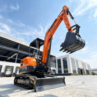 Livraison Gratuite Mini-Excavatrice sur Chenilles 3.5, 2 et 1 Tonne, Modèle EPA Kubota, pour Usage Agricole et Bâtiment, Prix Compétitifs