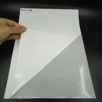 Autocollant coquille d'œufs indestructible, papier autocollant de haute qualité A4 de couleur blanche