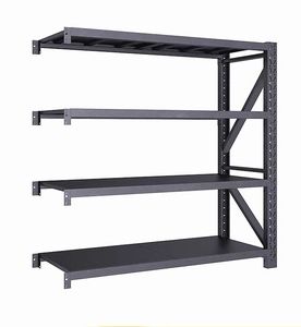 Custom Single-Sided Metal Steel <strong>Storage</strong> Rack Durable Low-Priced <strong>Middle</strong> <strong>Duty</strong> <strong>Shelf</strong> <strong>for</strong> Multi-Scene Use <strong>for</strong> Supermarkets - Product Image 1