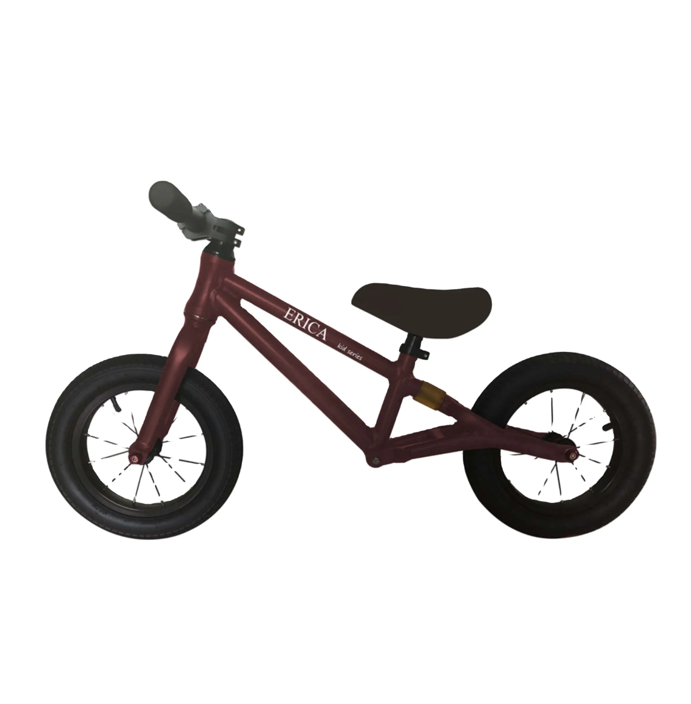 OEM ราคาถูก12นิ้วเหล็กคาร์บอน4ปีเด็กสมดุลจักรยานเด็กจักรยาน