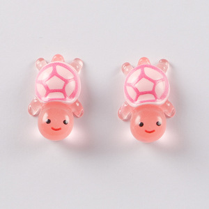 Piccole tartarughe in resina luminosa 10 colori portafortuna terrario in miniatura figura molto piccola per mistero borsa cieca a sorpresa - Product Image 2