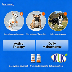 Paquete de Cuidado Articular para Mascotas, para Alivio y Prevención de Caminatas con dificultad, Glucosamina y Condroitina con Tabletas de Eucommia Drynaria, para Perros y Gatos - Product Image 4