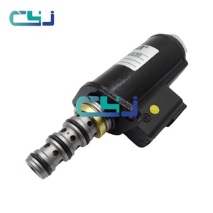Vanne solénoïde de pompe hydraulique 2254558 225-4558 KDRDE5K-31/40E30-116A pour excavatrice E330D E349D, pièces d'excavatrice - Product Image 3