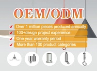 Kit de suspension pour luminaires de plafond en acier inoxydable, à prix abordable, fabriqué en Chine