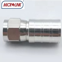 Connecteur F à sertir pour câble coaxial RG11 Connecteur F mâle à sertir RG11 Connecteur F étanche RF certifié CE