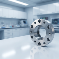 High Precision CNC Turned Milled Steel Threaded Flange Bearing Retainer Ring Custom OEM ODM Factory Made in Vietnam
