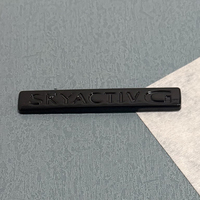 Badge Auto Mazda CX-60/CX90, Logo Avant/Arrière, Autocollant pour Compartiment à Bagages, Protection de Carrosserie en Plastique ABS, PVC Haute Performance