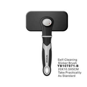 Sıcak ürünler 2021 evcil bakım araçları aracı çift taraflı masaj bombeli Pet tımar seti - Product Image 2