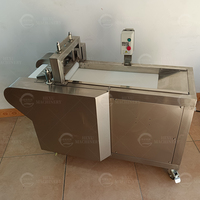 Automatische gedroogde mango snijmachine industriële gedroogd fruit snijapparatuur