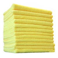 Serviette de lavage de voiture en microfibre serviette de séchage de voiture Logo personnalisé sac en microfibre personnalisé Gsm techniques temps d'emballage Protection jours de couleur