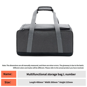 Sac de rangement imperméable en PVC de grande capacité pour le <span class=keywords><strong>camping</strong></span> en plein air, pique-nique, brûleur, cuisinière, ensemble de vaisselle, vaisselle portable pour la conduite autonome - Product Image 4