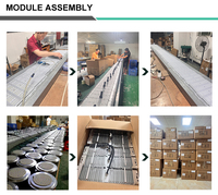 Modules LED 50W de remplacement pour éclairage public et composants de lampadaires, source lumineuse IP67, fournis directement par l'usine