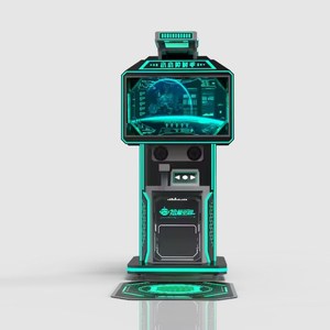 Machine de jeu de tir VR en fibre de verre réaliste d'usine, à monnayeur, simulateur de chasse virtuelle d'intérieur pour aéroports et espaces publics, <span class=keywords><strong>aventure</strong></span> - Product Image 1