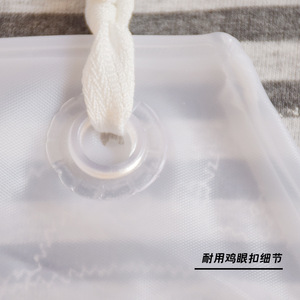 Delantal transparente de PVC, impermeable, a prueba de aceite, para cocinar, manipular alimentos, uso doméstico, color sólido, largo. - Product Image 3