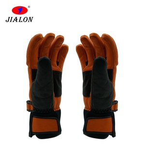 2019 Personnalisé Neige Chaud Gants <span class=keywords><strong>Thinsulate</strong></span> Imperméable Gants de <span class=keywords><strong>Ski</strong></span> En Cuir - Product Image 4