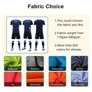 Uniforme de Fútbol Personalizado al por Mayor, Transpirable, de Manga Corta, para Hombres Adultos, Conjunto para Competencia de Equipos - Product Image 4