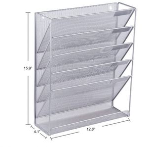 Metal Mesh Wall <b>File</b> Organizer Holder Mesh Hanging Paper <b>Document</b> Holder - Product Image 4