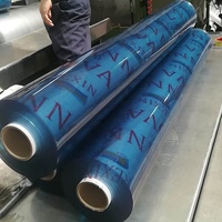 Film souple en PVC super transparent, feuille de PVC transparente flexible, rouleau de plastique
