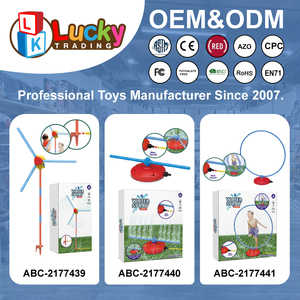 Jouet d'arrosage d'eau pour l'extérieur Lucky Toys Family 360 °   Jeu de pulvérisation pour enfants, modes de brumisation et de jet réglables, amusement estival en plein air - Product Image 4